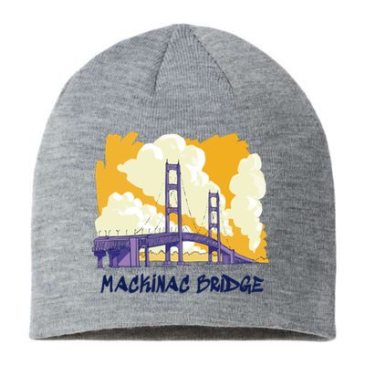 Mackinac Bridge US Travel Sustainable Beanie