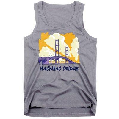 Mackinac Bridge US Travel Tank Top