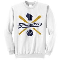 Milwaukee Baseball Vintage Wisconsin Pride Love City Sweatshirt