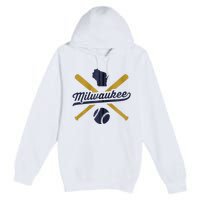 Milwaukee Baseball Vintage Wisconsin Pride Love City Premium Pullover Hoodie