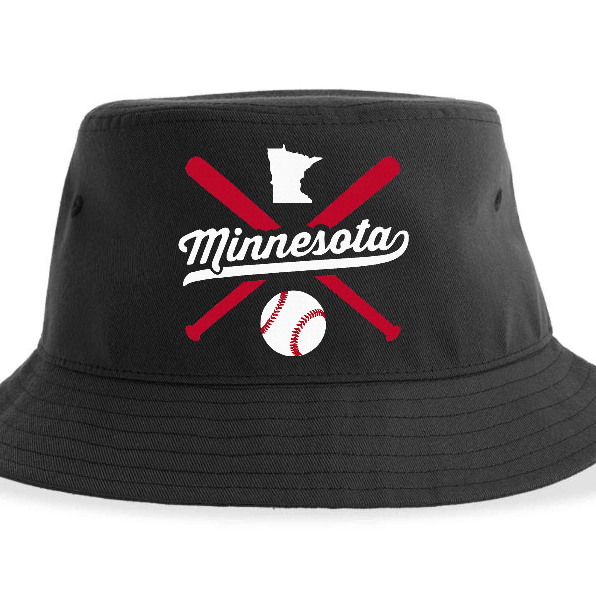 Minnesota Baseball Vintage State Pride Love City Sustainable Bucket Hat