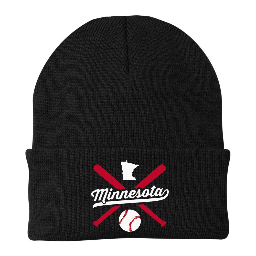 Minnesota Baseball Vintage State Pride Love City Beanie