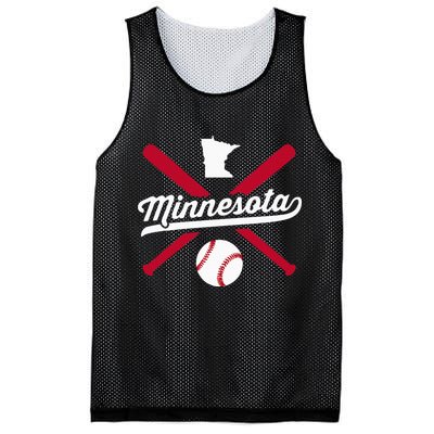 Minnesota Baseball Vintage State Pride Love City Mesh Reversible Basketball Jersey Tank