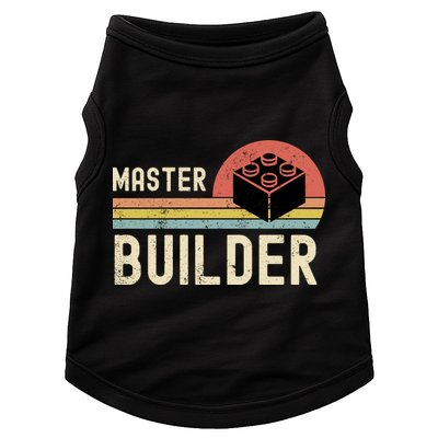 Master Builder Vintage Style Gift Doggie Tank