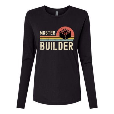 Master Builder Vintage Style Gift Womens Cotton Relaxed Long Sleeve T-Shirt