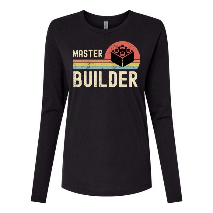 Master Builder Vintage Style Gift Womens Cotton Relaxed Long Sleeve T-Shirt