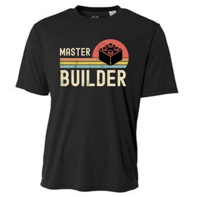 Master Builder Vintage Style Gift Cooling Performance Crew T-Shirt