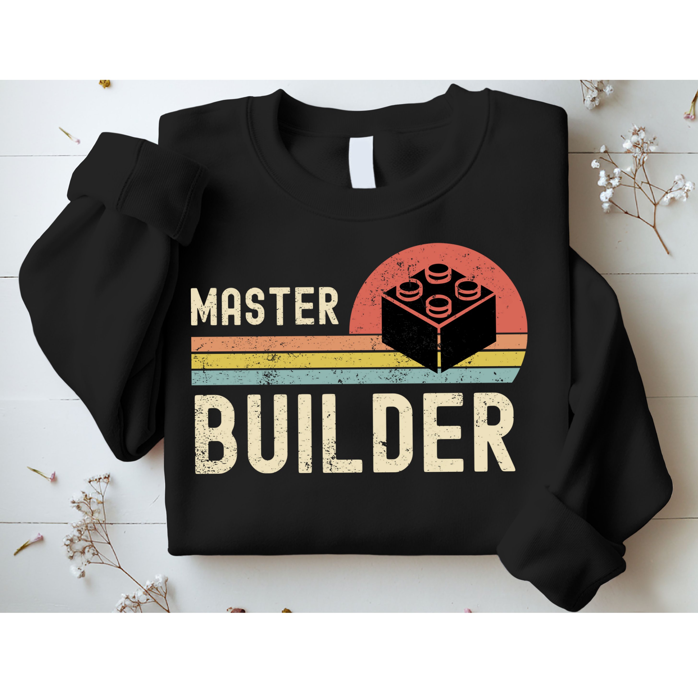 Master Builder Vintage Style Gift Sweatshirt