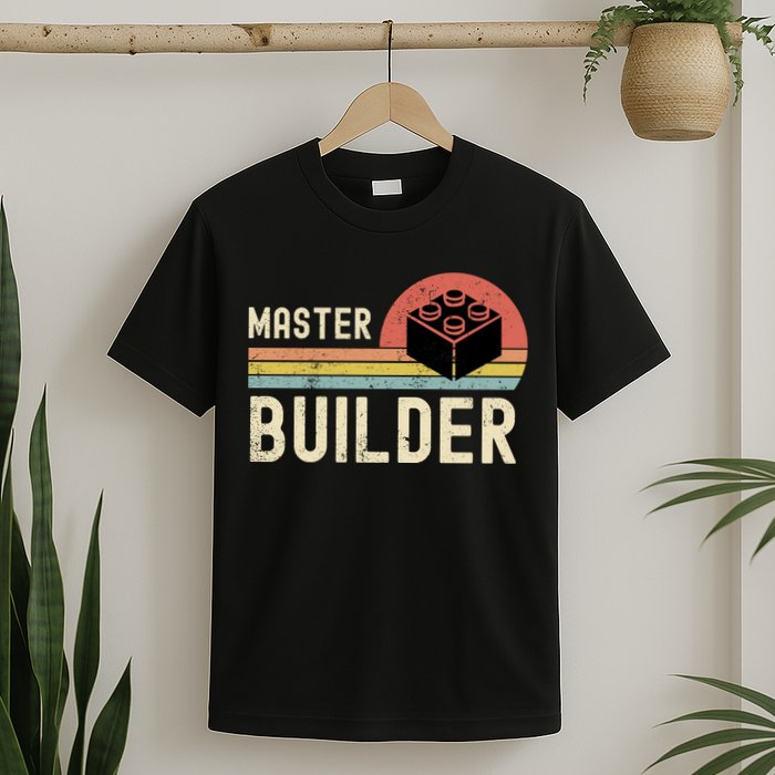 Master Builder Vintage Style Gift T-Shirt