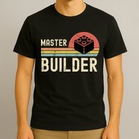 Master Builder Vintage Style Gift T-Shirt