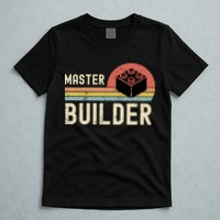 Master Builder Vintage Style Gift T-Shirt