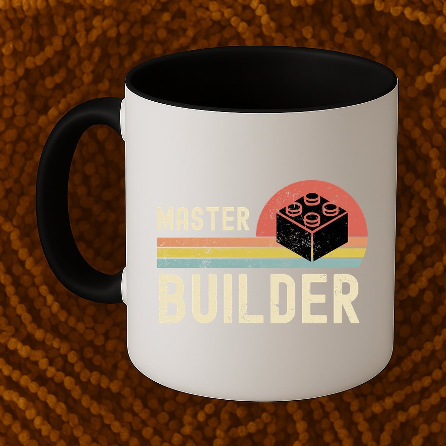 Master Builder Vintage Style Gift Mug