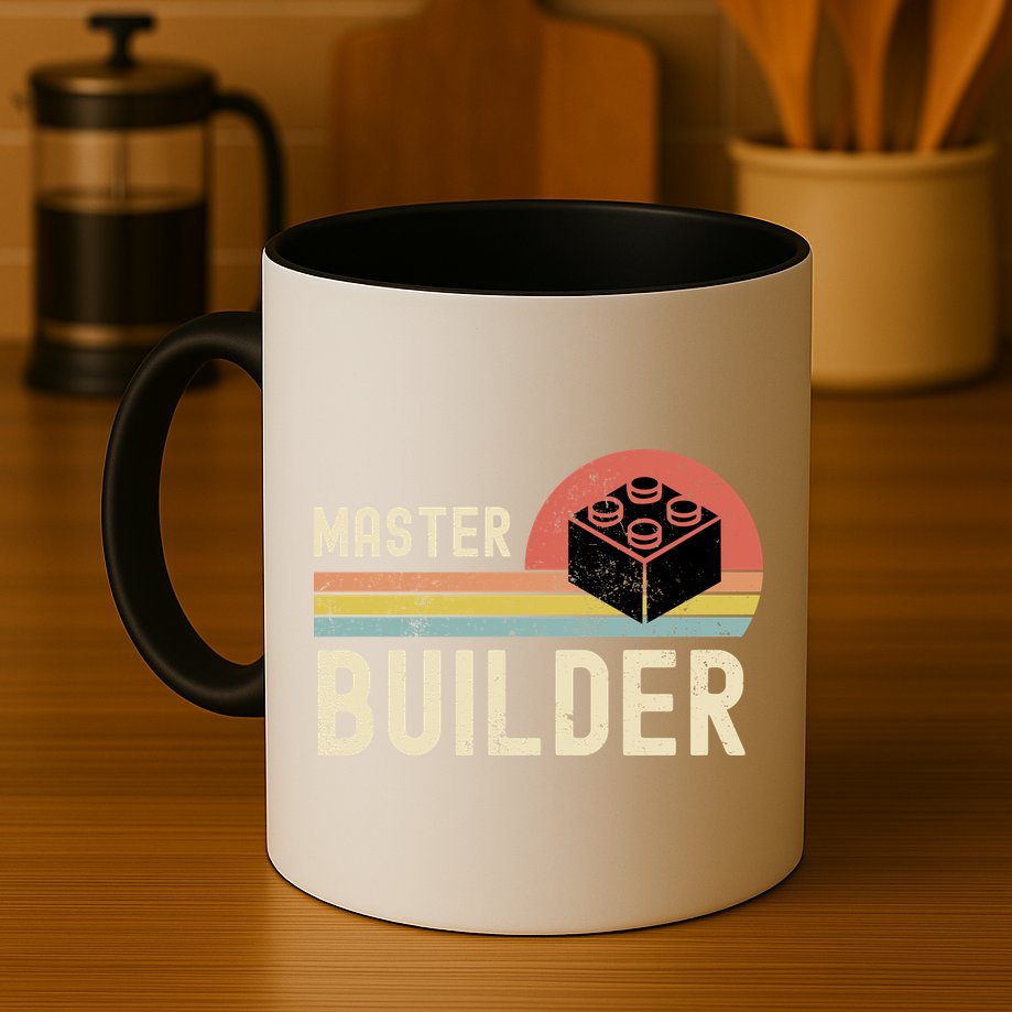 Master Builder Vintage Style Gift Mug