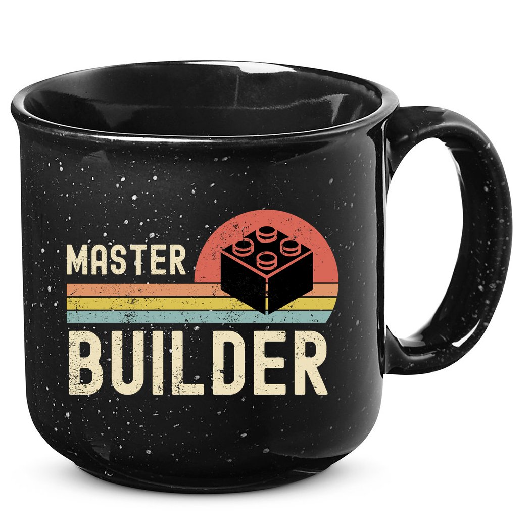 Master Builder Vintage Style Gift 15oz Campfire Ceramic Mug