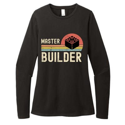 Master Builder Vintage Style Gift Womens CVC Long Sleeve Shirt