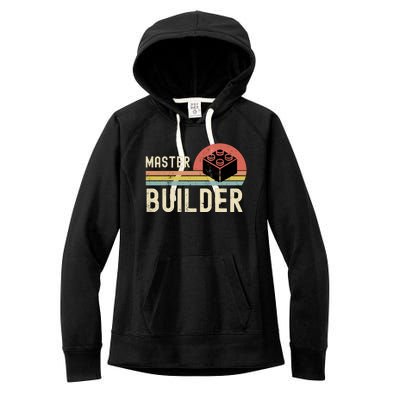 Master Builder Vintage Style Gift Women's Fleece Hoodie