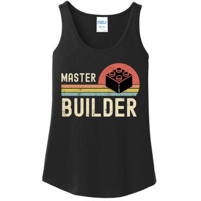 Master Builder Vintage Style Gift Ladies Essential Tank