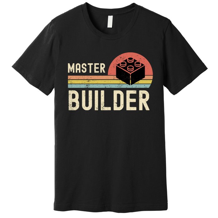 Master Builder Vintage Style Gift Premium T-Shirt