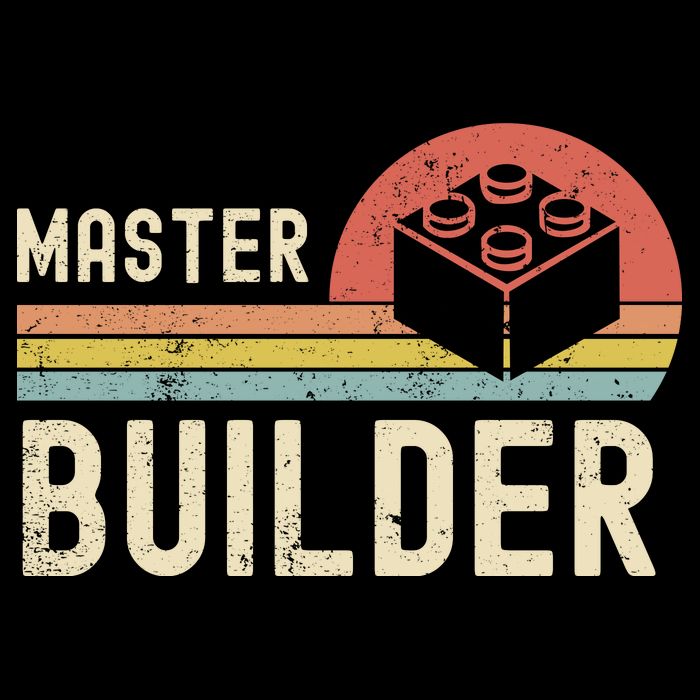 Master Builder Vintage Style Gift Baby Bodysuit