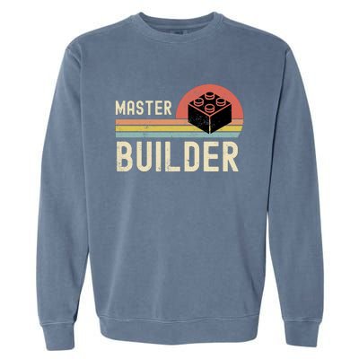 Master Builder Vintage Style Gift Garment-Dyed Sweatshirt