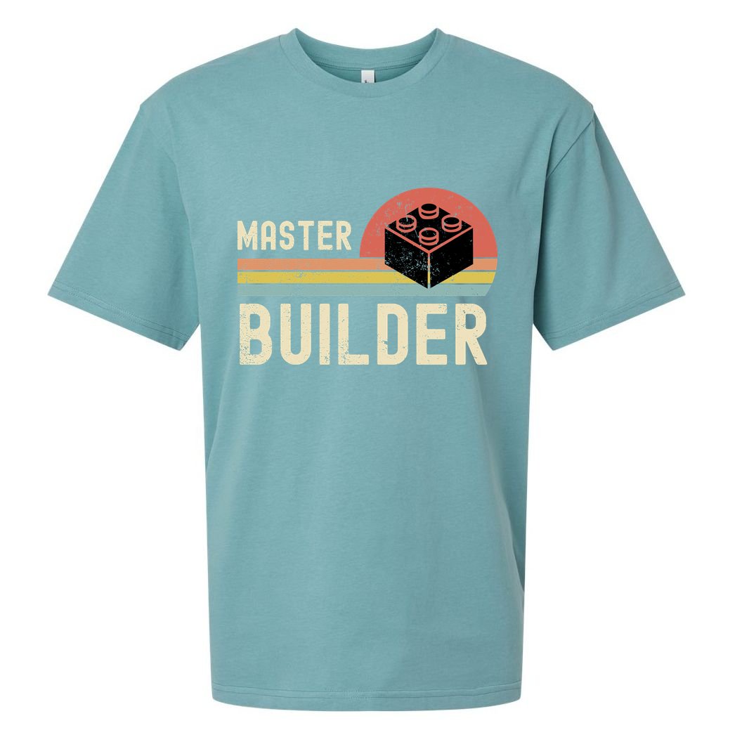Master Builder Vintage Style Gift Sueded Cloud Jersey T-Shirt