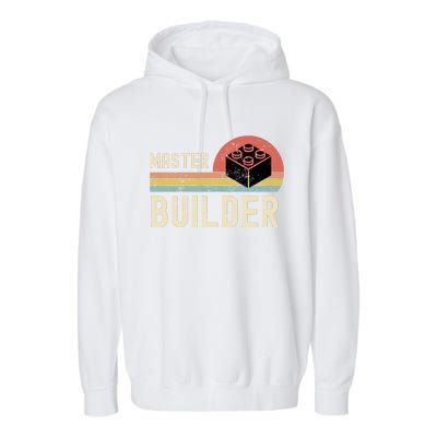 Master Builder Vintage Style Gift Garment-Dyed Fleece Hoodie