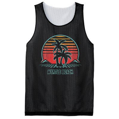 Myrtle Beach Vintage 80s Style Mesh Reversible Basketball Jersey Tank