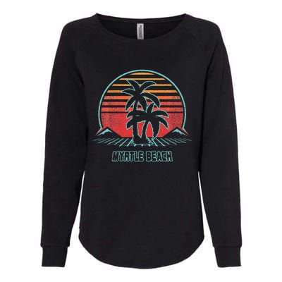 Myrtle Beach Vintage 80s Style Womens California Wash Sweatshirt