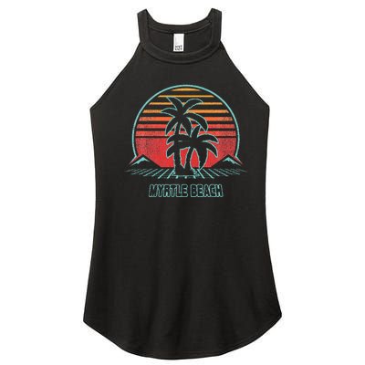 Myrtle Beach Vintage 80s Style Women's Perfect Tri Rocker Tank