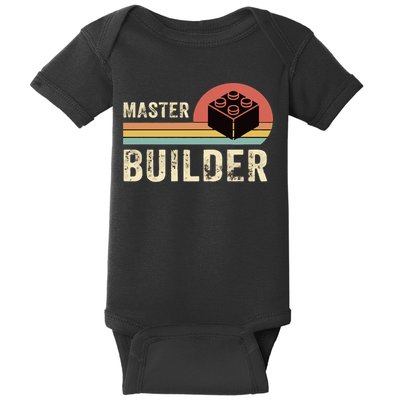 Master Builder Vintage Baby Bodysuit