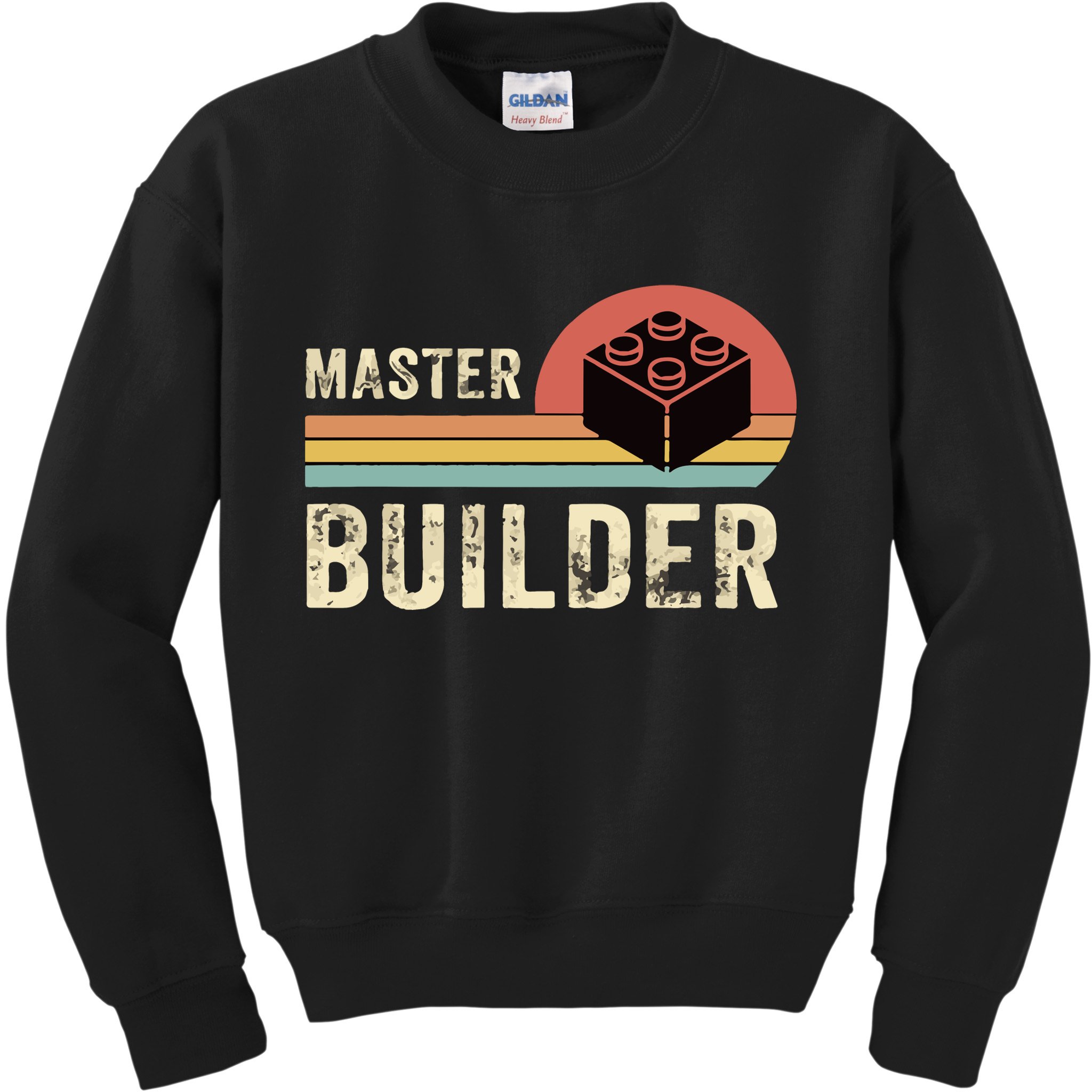 Master Builder Vintage Kids Sweatshirt