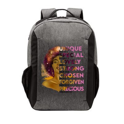 Motivational Bible Verses For African American Women Vector Backpack