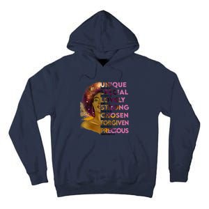 Motivational Bible Verses For African American Women Tall Hoodie