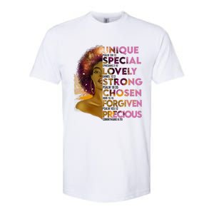 Motivational Bible Verses For African American Women Softstyle CVC T-Shirt