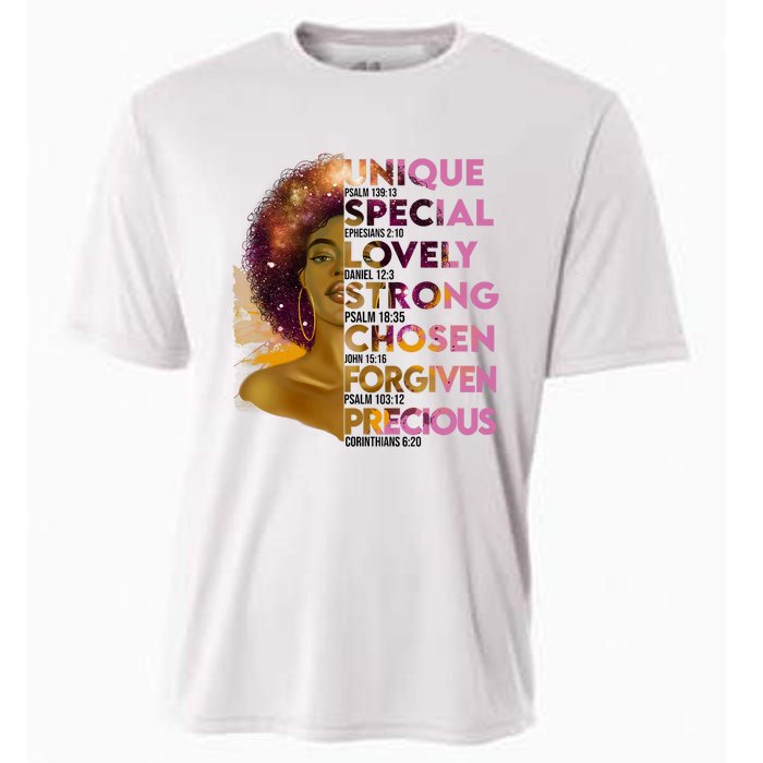 Motivational Bible Verses For African American Women Cooling Performance Crew T-Shirt