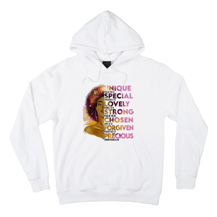 Motivational Bible Verses For African American Women Hoodie