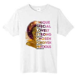 Motivational Bible Verses For African American Women Tall Fusion ChromaSoft Performance T-Shirt