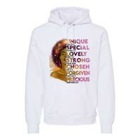 Motivational Bible Verses For African American Women Premium Hoodie