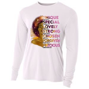 Motivational Bible Verses For African American Women Cooling Performance Long Sleeve Crew