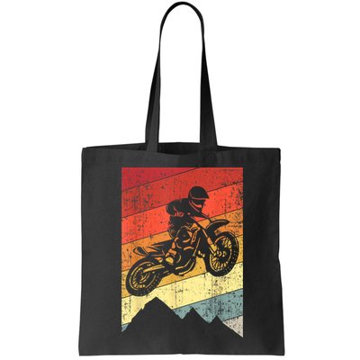 Motocross Bike Vintage Dirtbike Gift Racing Retro Dirt Bike Bag