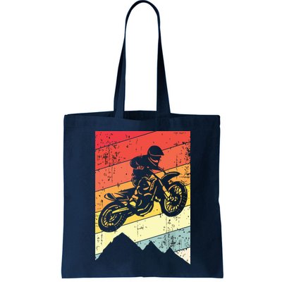 Motocross Bike Vintage Dirtbike Gift Racing Retro Dirt Bike Bag