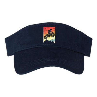 Motocross Bike Vintage Dirtbike Gift Racing Retro Dirt Bike Visor