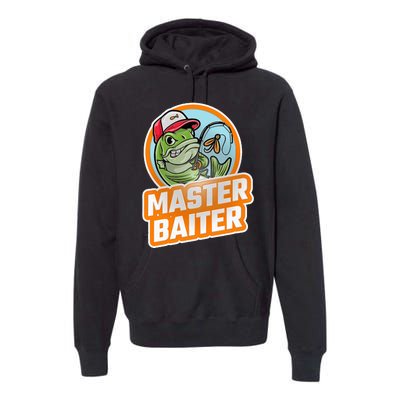 Master Baiter Vintage Bass Fishing Premium Hoodie