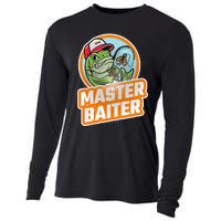 Master Baiter Vintage Bass Fishing Cooling Performance Long Sleeve Crew