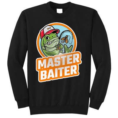 Master Baiter Vintage Bass Fishing Tall Sweatshirt