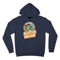 Master Baiter Vintage Bass Fishing Funny Angler Hoodie