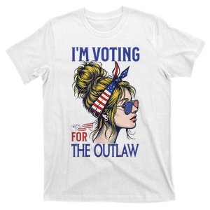 Messy Bun Voting For The Outlaw Design T-Shirt