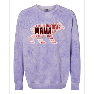 Mama Bear V2 Gift (Unisex Sizing By Popular Ded!) Colorblast Crewneck Sweatshirt