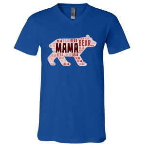 Mama Bear V2 Gift (Unisex Sizing By Popular Ded!) V-Neck T-Shirt