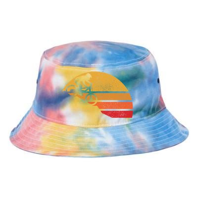 Mountain Bike Vintage Mtb Downhill Biking Cycling Biker Gift Cute Gift Tie Dye Newport Bucket Hat